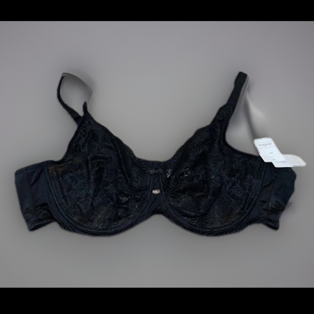 Auden Lace Unlined Full Coverage Underwire Adjustable Enhance Bra Life 44DD NWT